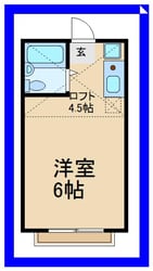 ウィル東府中2の物件間取画像